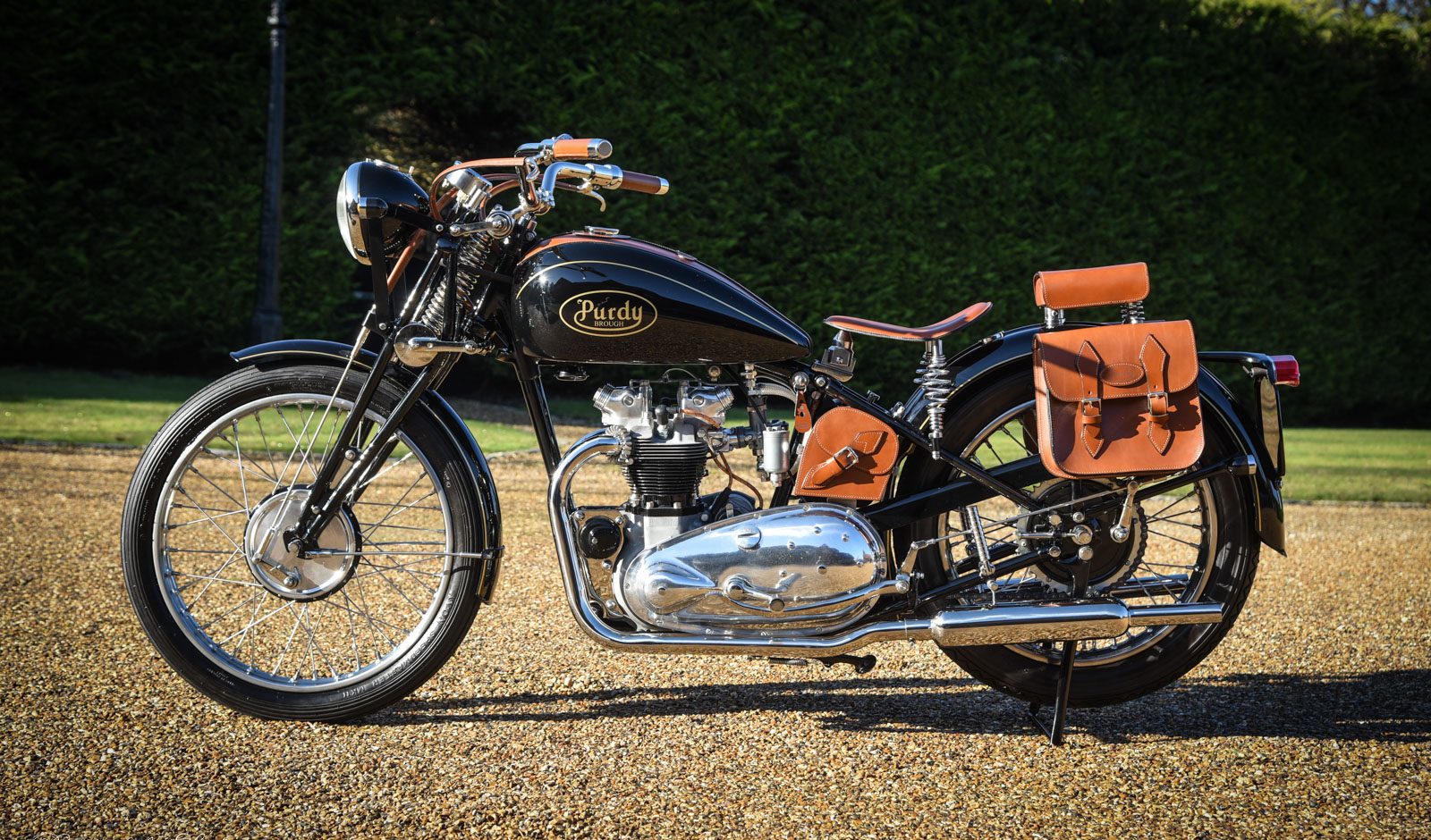 Purdy Motorcycle in Black